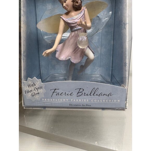 Hallmark Ornament Faerie Brilliana Frostlight Collection Fiber Optic Glow 2001 - Picture 5 of 7